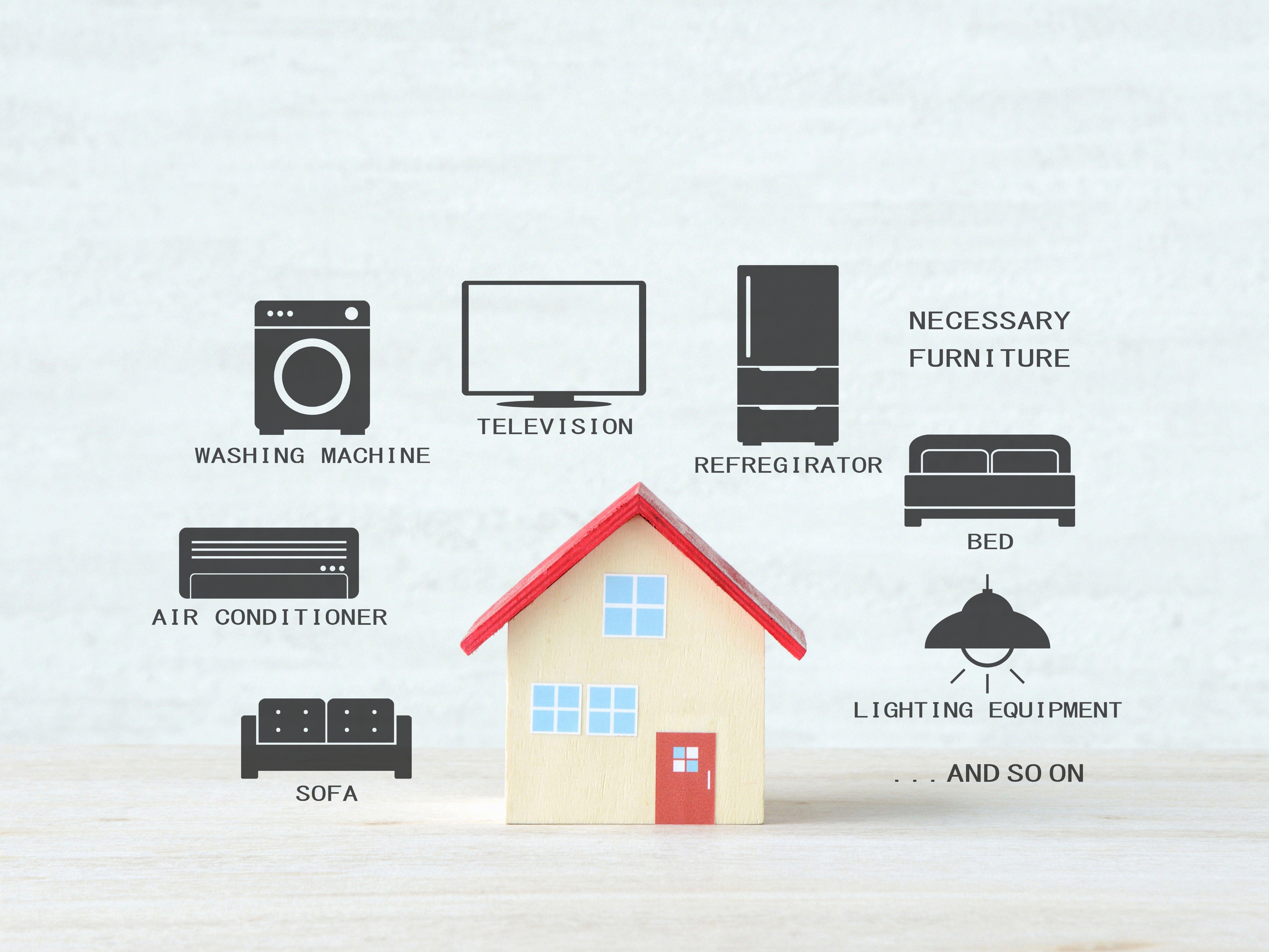 電化製品 レンタルはCLASがいい理由4 家具も一緒に借りれる